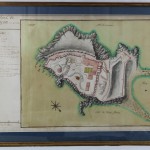 plan fort de bregancon XVIIe XVIIIe siecle aquarelle encre (1)