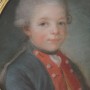 portrait enfant officier uniforme pastel XVIIIe epoque Louis XVI (2)