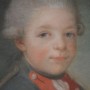 portrait enfant officier uniforme pastel XVIIIe epoque Louis XVI (3)