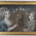 portrait famille royale Louis XVII Madame Marie thérèse Louis XVI pastel XVIIIe siècle (2)